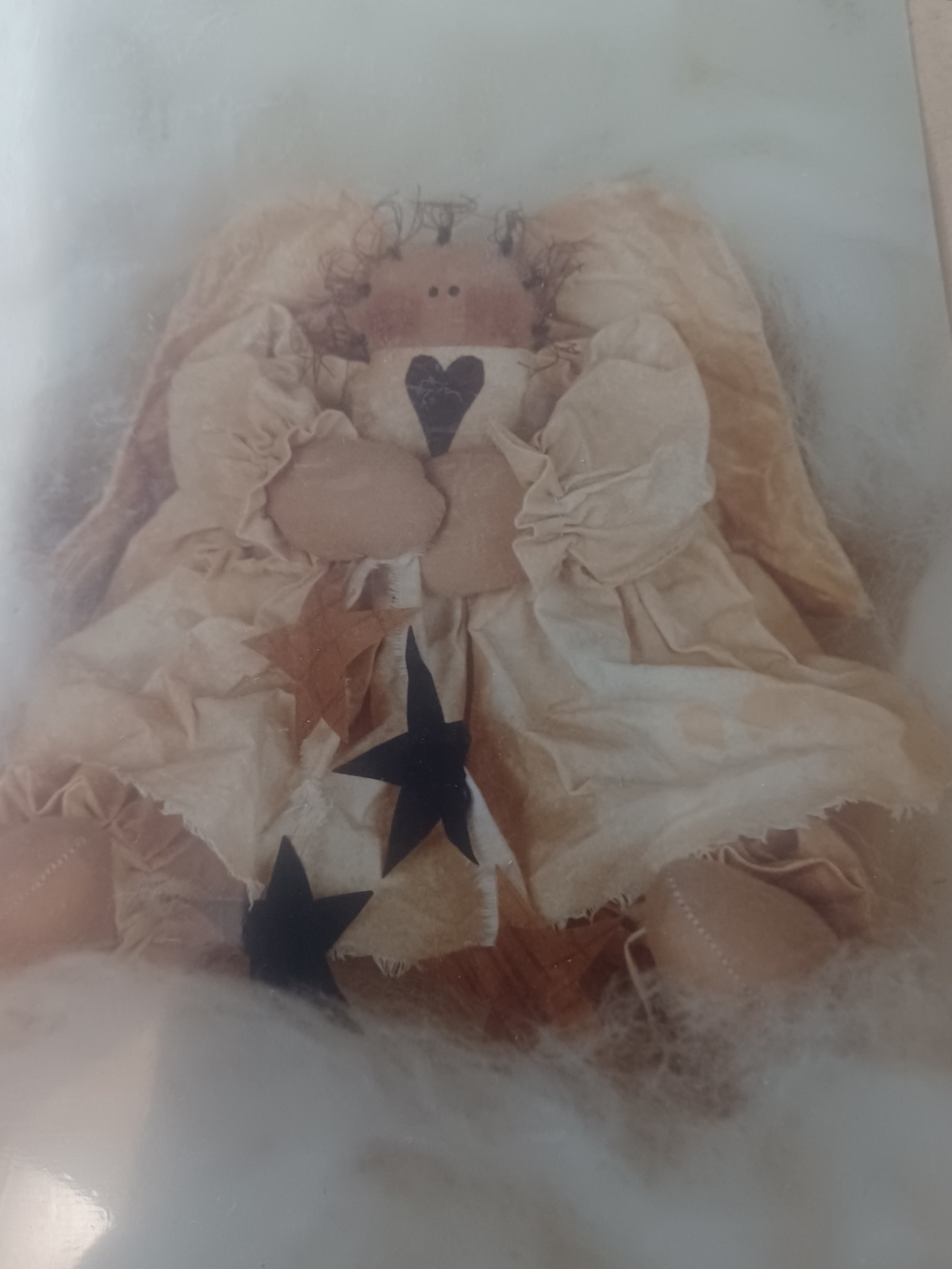 Two  Angel Patterns, Katie's Angel Sits at 6" and Mulberry Street Angel Is 16"